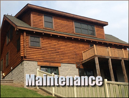  Valdese, North Carolina Log Home Maintenance